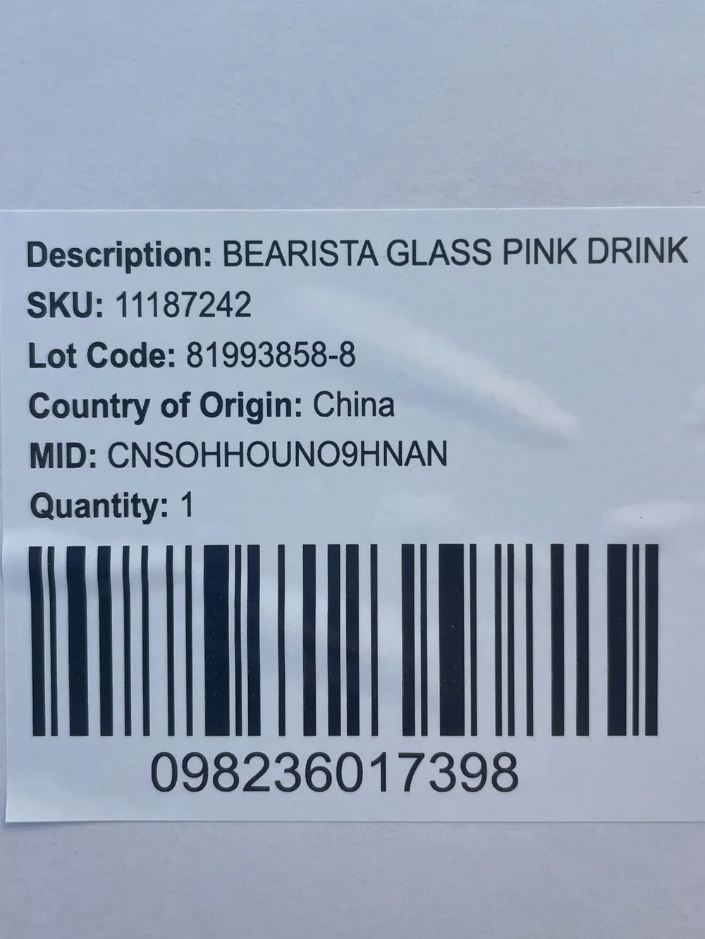Starbucks adorable clear